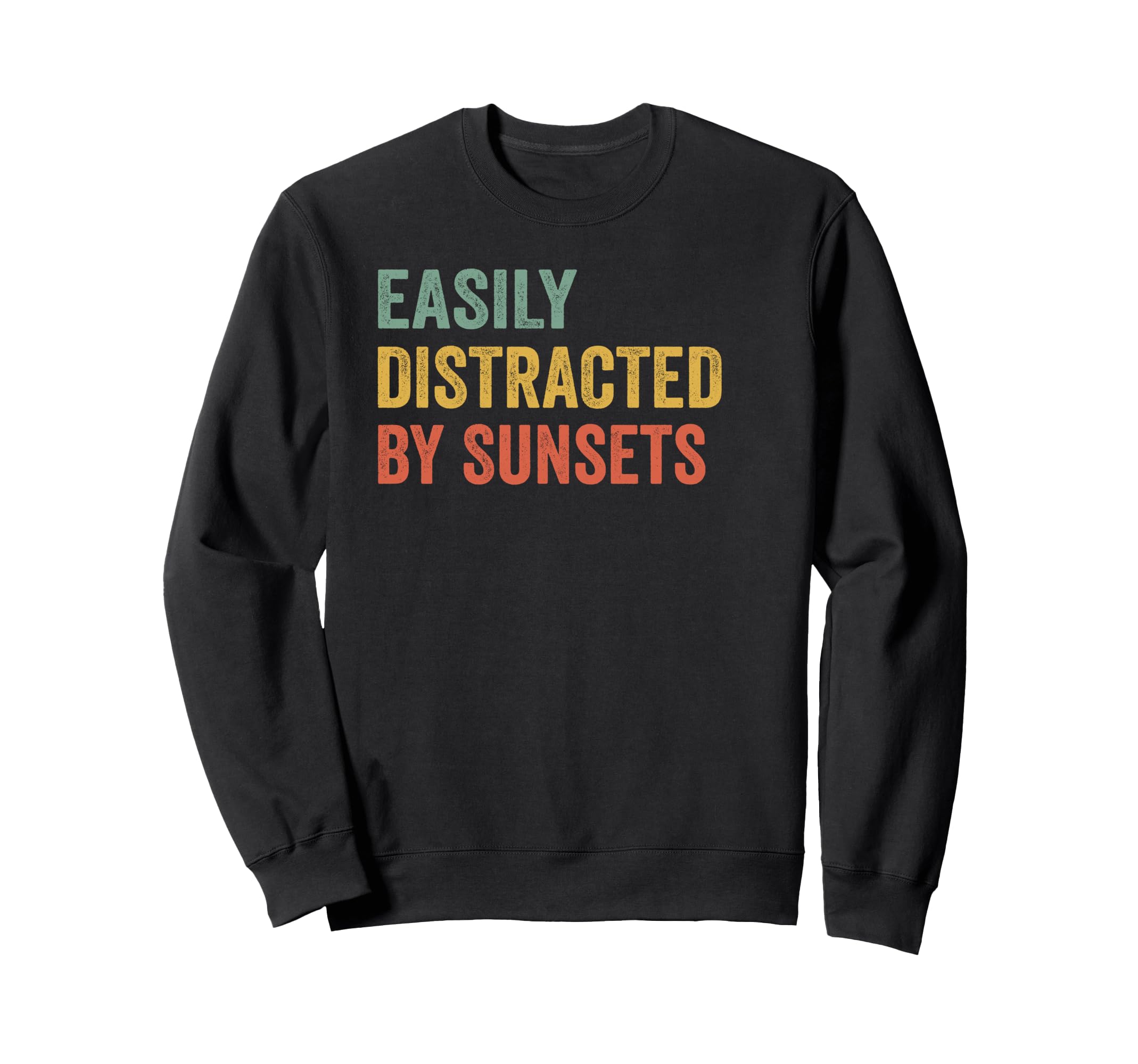 Easily Distracted Sunsets Pilot Sweatshirt - Custom Art Print Unisex - T-Shirt, Sweatshirt, Hoodie