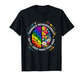 Embrace Neurodiversity Brain Autism T-Shirt - Graphic Print Unisex - T-Shirt, Sweatshirt, Hoodie