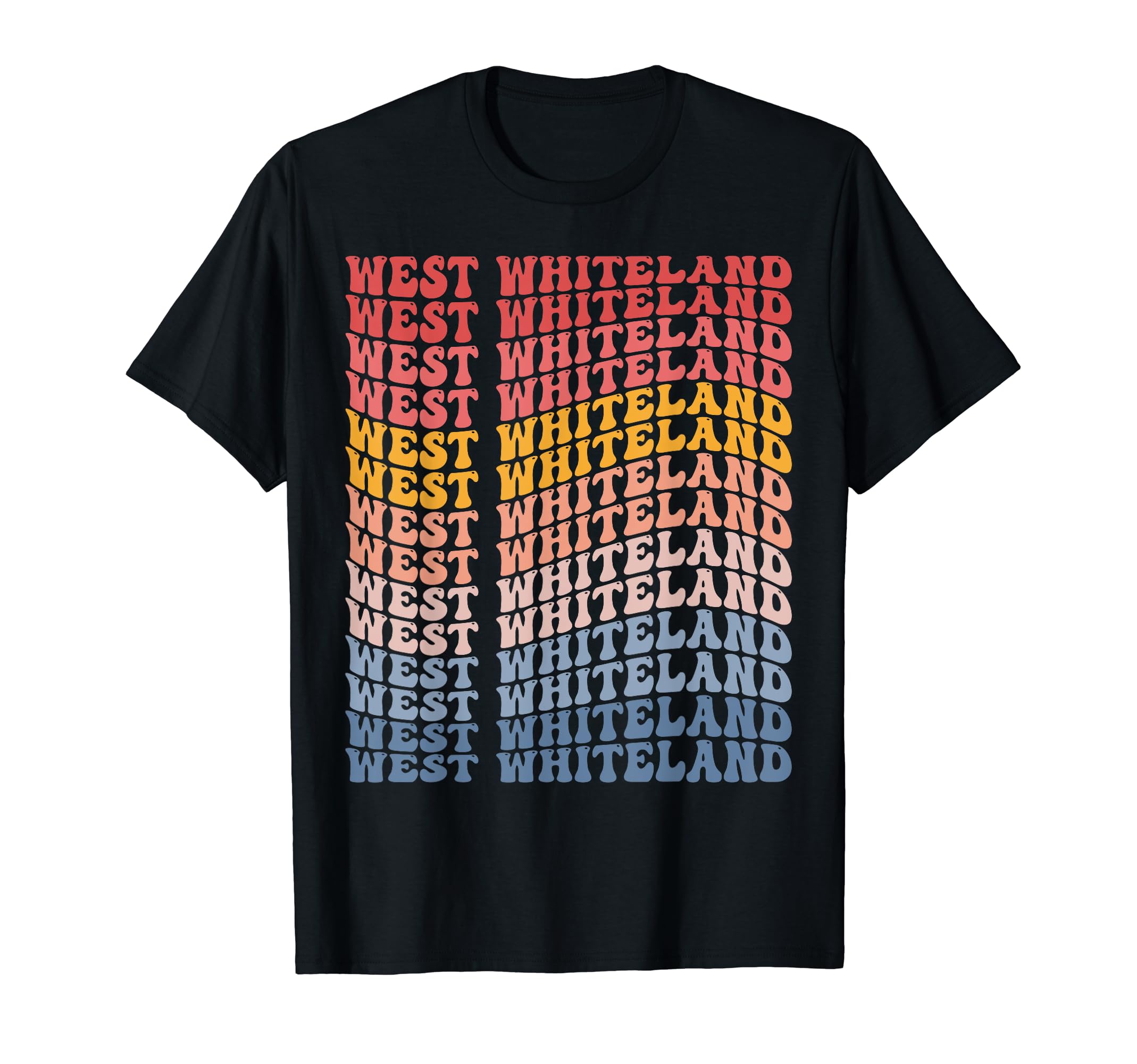 West Whiteland City Groovy T-Shirt - Graphic Print for Adults - T-Shirt, Sweatshirt, Hoodie