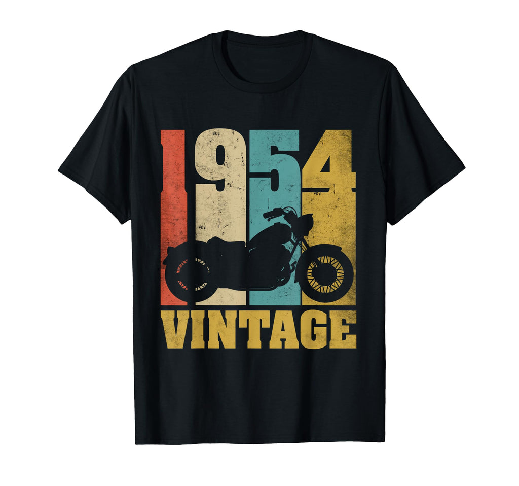 1954 Motorcycle 72Nd Birthday Gift Biker T-Shirt - Aesthetic Graphic Unisex - T-Shirt, Sweatshirt, Hoodie