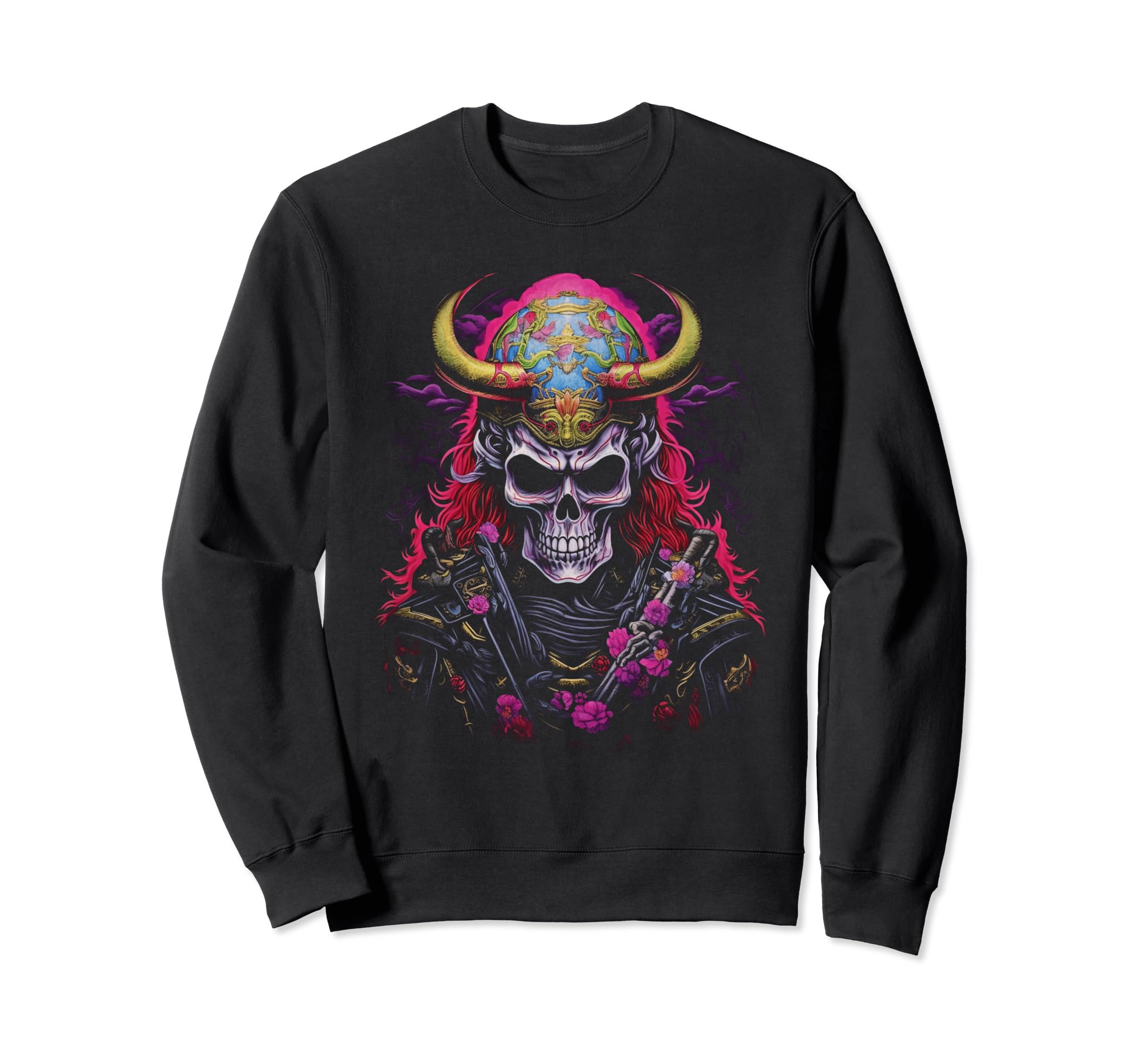 Skeleton Goth Whimsigoth Skull Sweatshirt - Casual Everyday Wear Unisex - T-Shirt, Sweatshirt, Hoodie