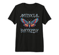 Antisocial Butterfly Tri Blend T-Shirt - Casual Everyday Wear for Adults - T-Shirt, Sweatshirt, Hoodie
