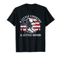 Little Country Little Hood Cowboy Hat T-Shirt - Minimalist Print Unisex - T-Shirt, Sweatshirt, Hoodie