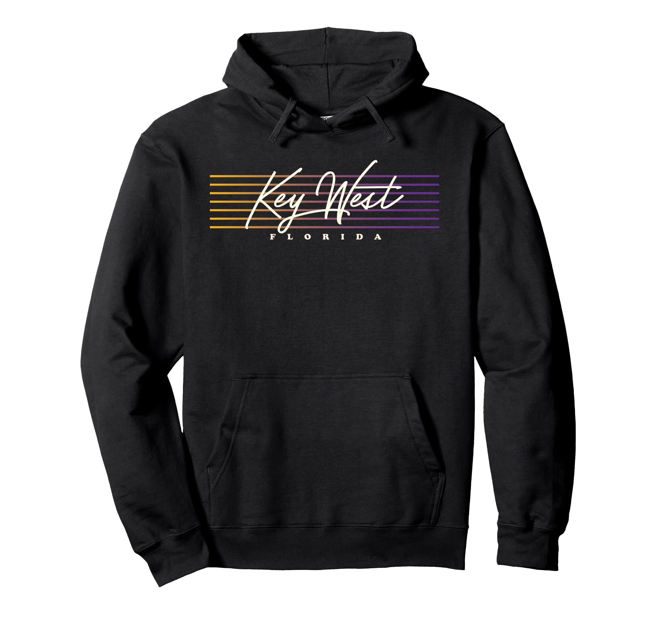 Nostalgic Key West Hoodie - Casual Everyday Wear Men Women - T-Shirt, Sweatshirt, Hoodie