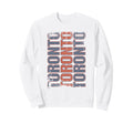 Toronto Home Turf Pride 70S Tor City Sweatshirt - Trendy Graphic Unisex - T-Shirt, Sweatshirt, Hoodie