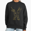 Goalie Bro Hug (Gold) - Adult & Kids T-Shirts, Sweatshirts & Hoodies apparel design preview 1