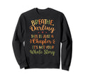 Breathe Darling Motivational Teacher Sweatshirt - Minimalist Print Unisex - T-Shirt, Sweatshirt, Hoodie