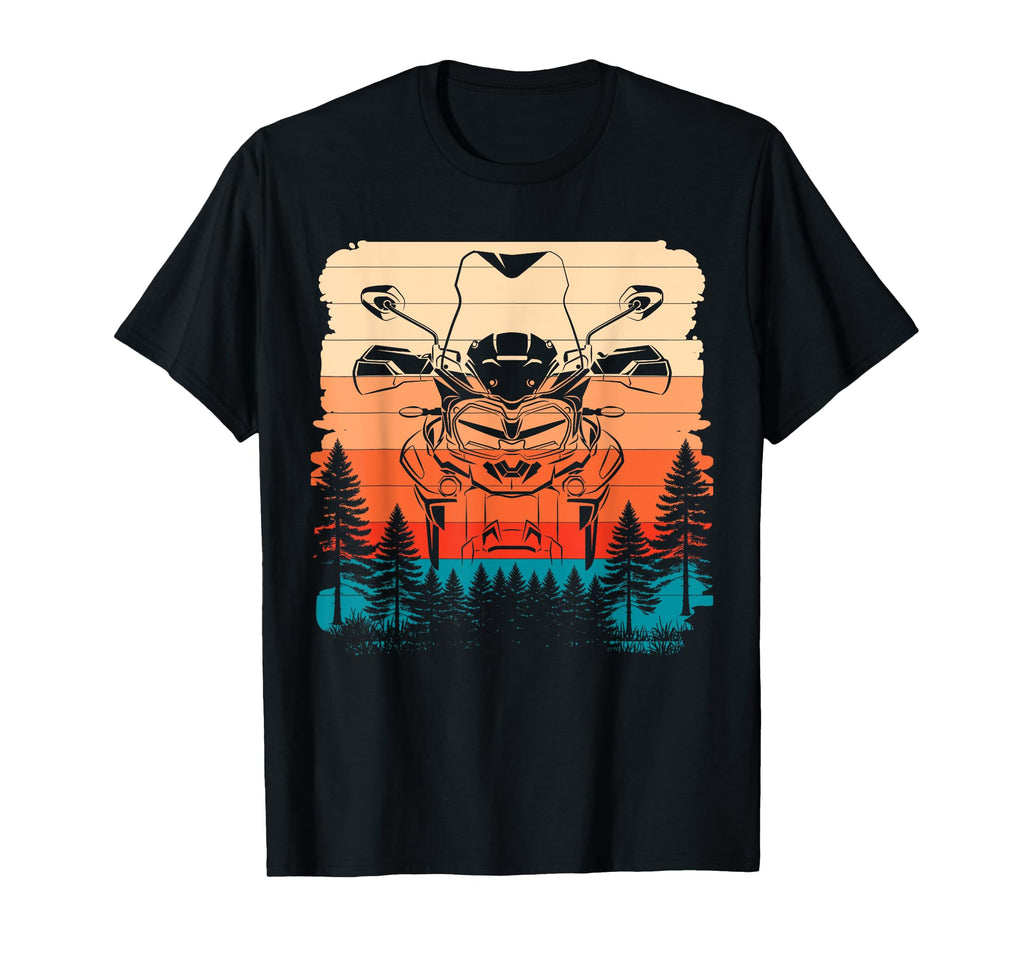 Adventure Rider Tiger Motorbike T-Shirt - Fun Novelty Design for Adults - T-Shirt, Sweatshirt, Hoodie