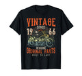 60Th Birthday 1966 Motorcycle Chopper T-Shirt - Minimalist Print for Adults - T-Shirt, Sweatshirt, Hoodie