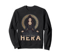 Olympian Goddess Hera Meditation Funny Sweatshirt - Unique Graphic Unisex - T-Shirt, Sweatshirt, Hoodie