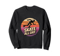 Skate All Day Inline Skater Sweatshirt - Custom Art Print for Adults - T-Shirt, Sweatshirt, Hoodie