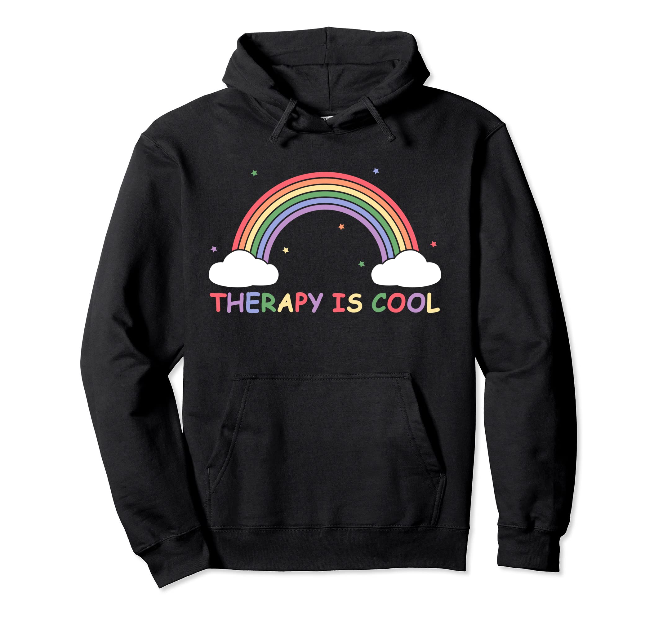 Therapy Is Self Care Mental Health Hoodie - Streetwear Style Unisex - T-Shirt, Sweatshirt, Hoodie