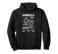 Bonneville Salt Flats Motorcycle Hoodie - Casual Everyday Wear Men Women - T-Shirt, Sweatshirt, Hoodie