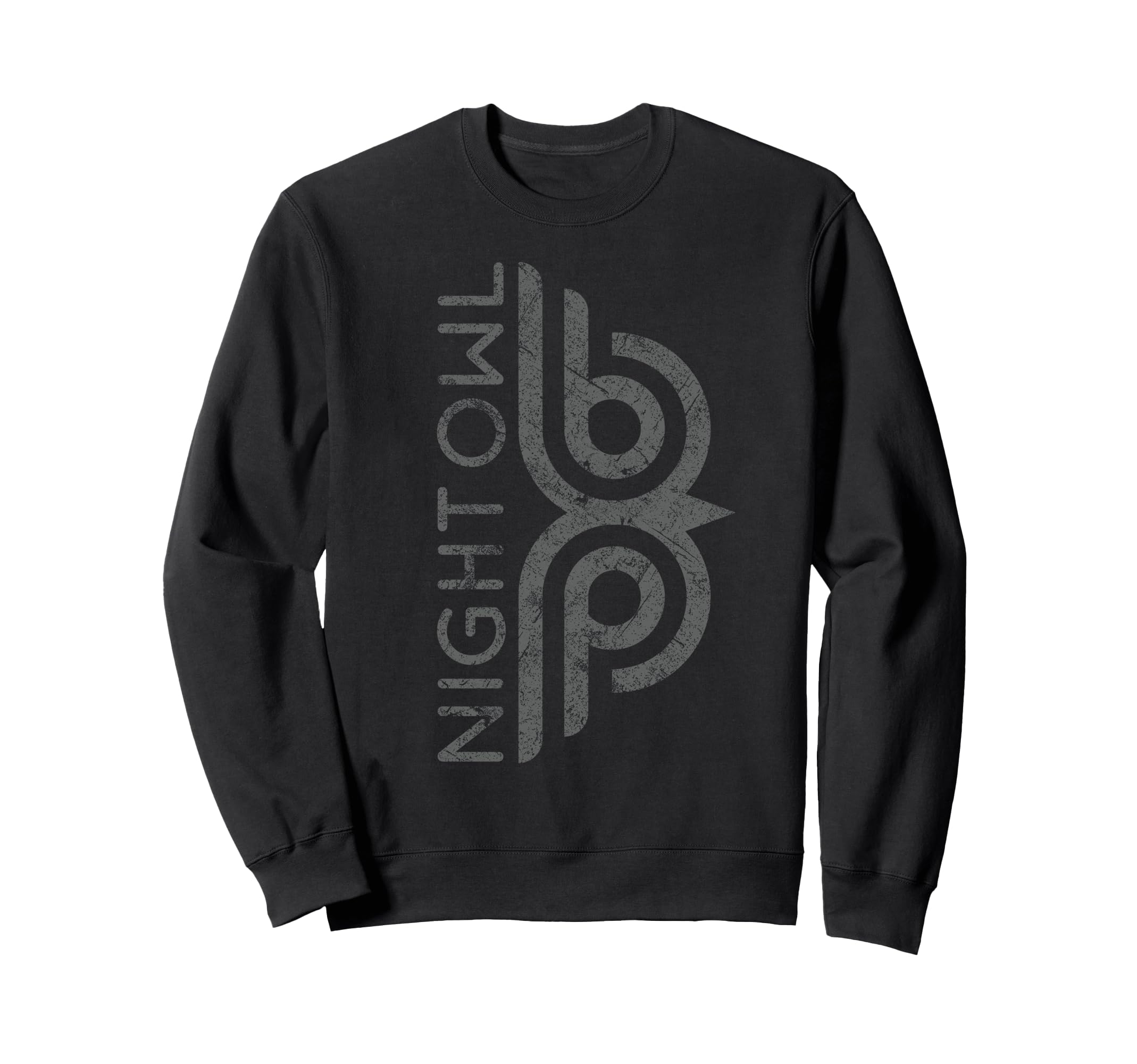Night Owl Distressed Insomniac Owl Sweatshirt - Casual Everyday Wear Unisex - T-Shirt, Sweatshirt, Hoodie