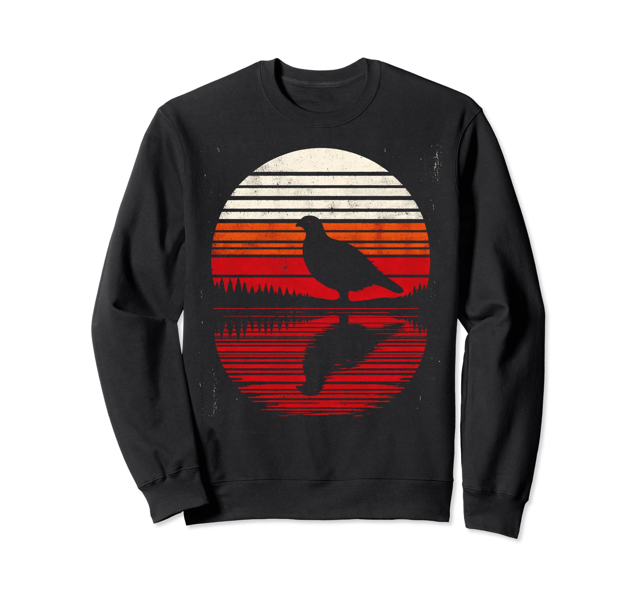 Ptarmigan Bird Sunset Safari 70S Sweatshirt - Aesthetic Graphic Men Women - T-Shirt, Sweatshirt, Hoodie