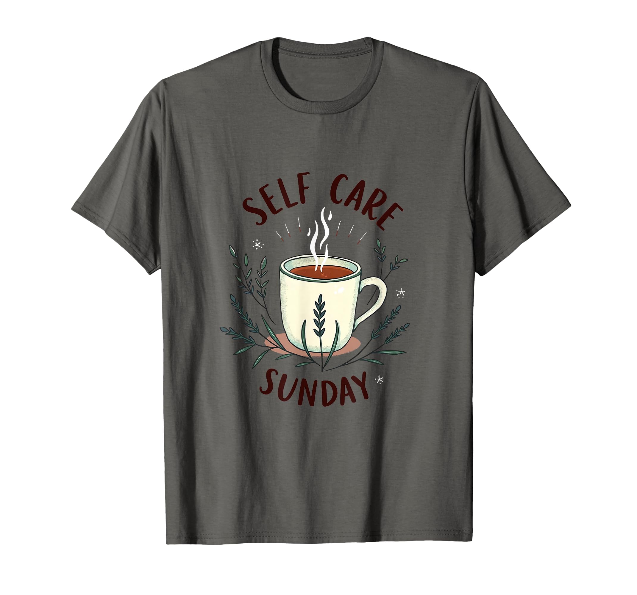 Self Care Sunday Mental Health Awareness T-Shirt - Graphic Print for Adults - T-Shirt, Sweatshirt, Hoodie