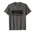 Funny Overthinker Label Badge Slogan T-Shirt - Graphic Print Unisex - T-Shirt, Sweatshirt, Hoodie