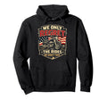 Motorcycle Biker We Only Regret Hoodie - Casual Everyday Wear for Adults - T-Shirt, Sweatshirt, Hoodie