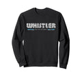 Whistler British Columbia Bc 70S Sweatshirt - Novelty Apparel Men Women - T-Shirt, Sweatshirt, Hoodie