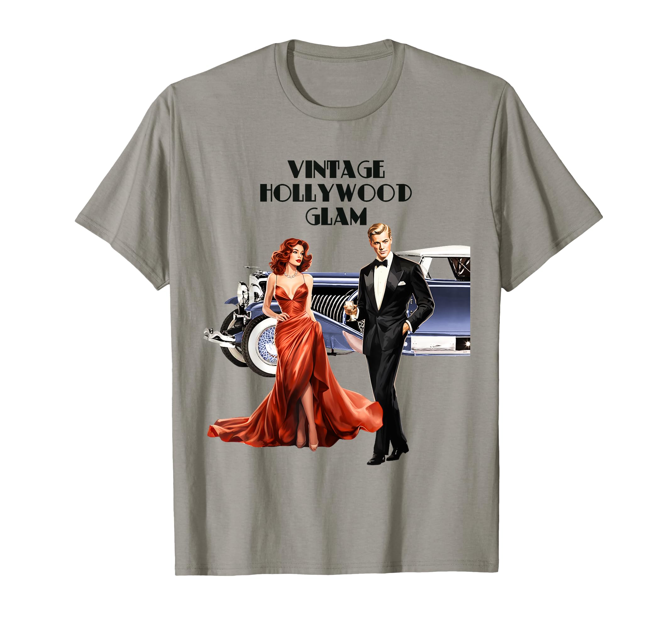 Hollywood Glam T-Shirt - Fun Novelty Design Men Women - T-Shirt, Sweatshirt, Hoodie