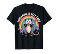 Opossum Therapeutic Screaming Stress T-Shirt - Minimalist Print for Adults - T-Shirt, Sweatshirt, Hoodie