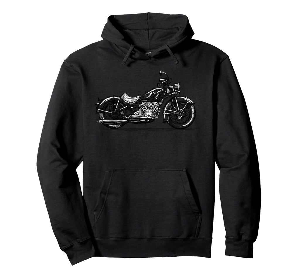 Motorcycling Biker Motorcycle Ride Hoodie - Aesthetic Graphic for Adults - T-Shirt, Sweatshirt, Hoodie