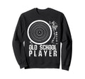 Dj Old School Player Vinyl Music Gift Sweatshirt - Custom Art Print Unisex - T-Shirt, Sweatshirt, Hoodie