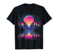 Vaporwave Cityscape 80S Synthwave 11 T-Shirt - Trendy Graphic for Adults - T-Shirt, Sweatshirt, Hoodie