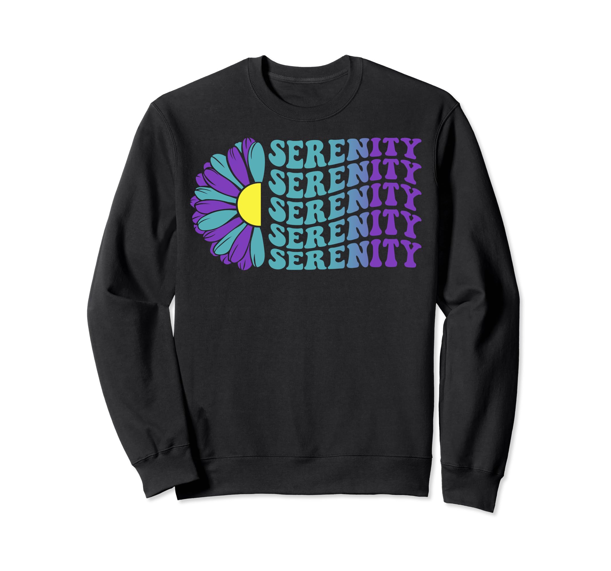 Serenity Mental Health Awareness Sweatshirt - Aesthetic Graphic Men Women - T-Shirt, Sweatshirt, Hoodie