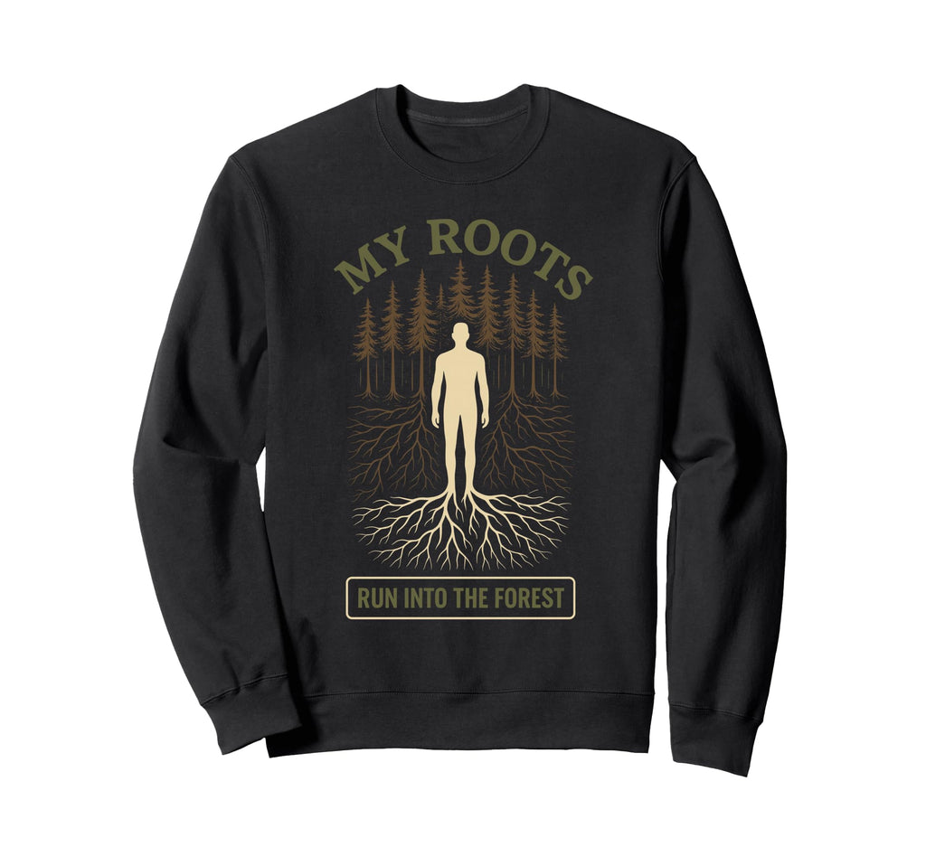 Forest Walk Overthinker Mental Reset Gift Sweatshirt - Graphic Print Unisex - T-Shirt, Sweatshirt, Hoodie