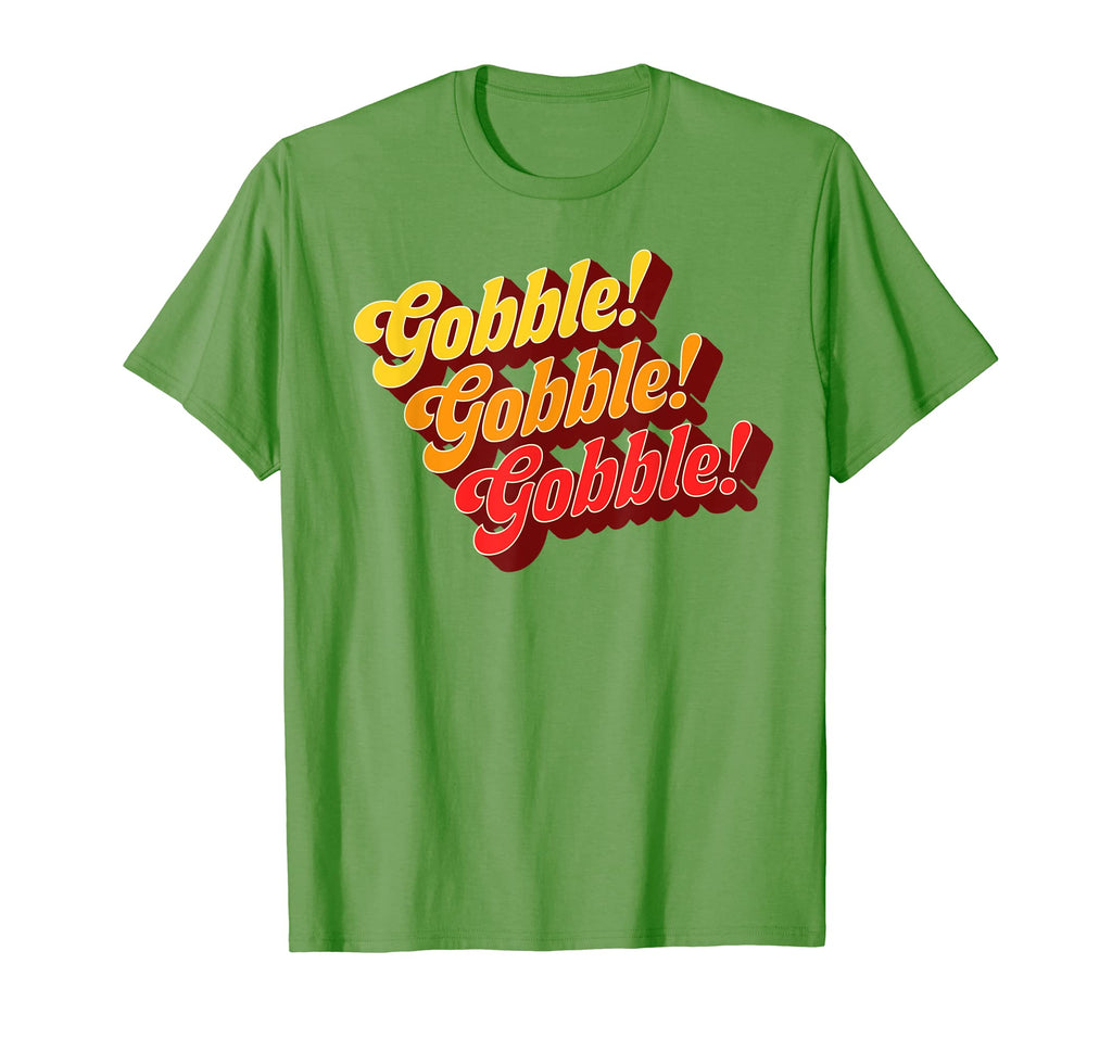 Gobble Gobble Thanksgiving Funny 70S T-Shirt - Minimalist Print Unisex - T-Shirt, Sweatshirt, Hoodie