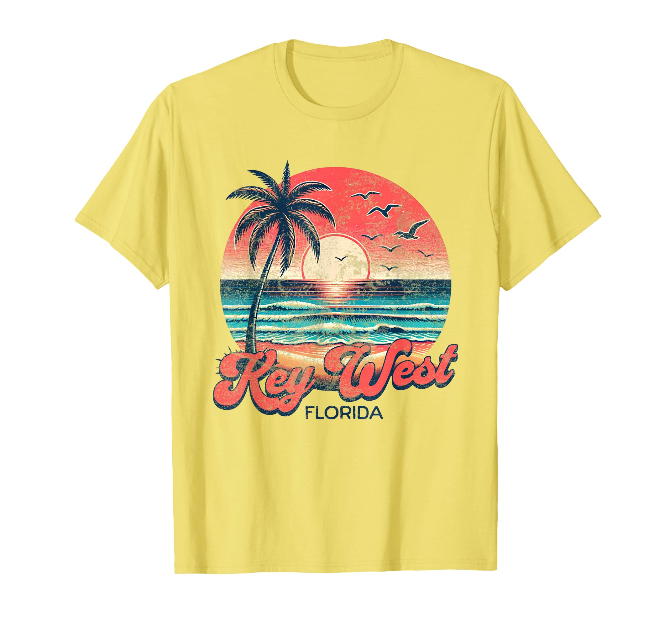 Key West Beach Florida Surfing Surf Ocean Hoodie - Aesthetic Graphic Unisex - T-Shirt, Sweatshirt, Hoodie