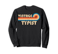 Typist 70S 80S Sunset Stripe Sweatshirt - Casual Everyday Wear Men Women - T-Shirt, Sweatshirt, Hoodie