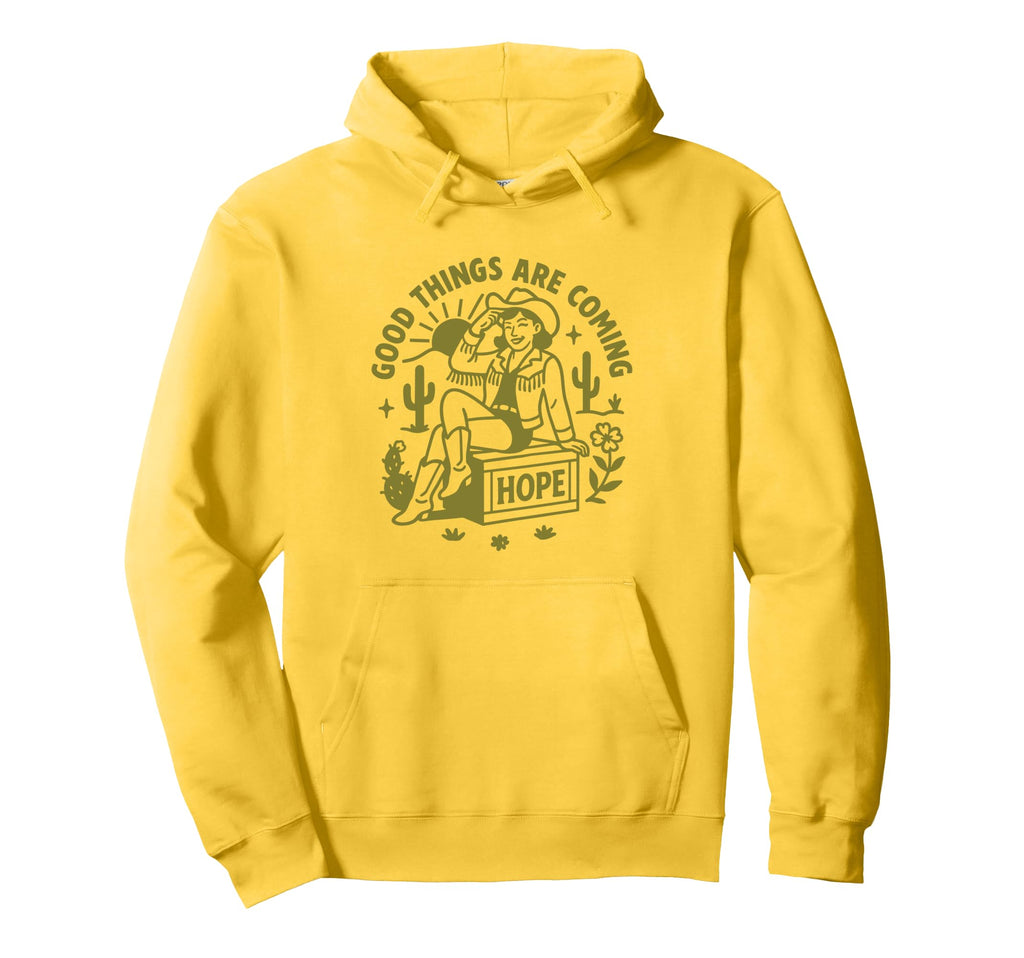 Optimistic Cowgirl Desert Co T-Shirt - Aesthetic Graphic for Adults - T-Shirt, Sweatshirt, Hoodie