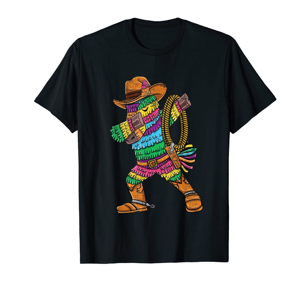Dabbing Cowboy Pinata T-Shirt - Streetwear Style for Adults - T-Shirt, Sweatshirt, Hoodie