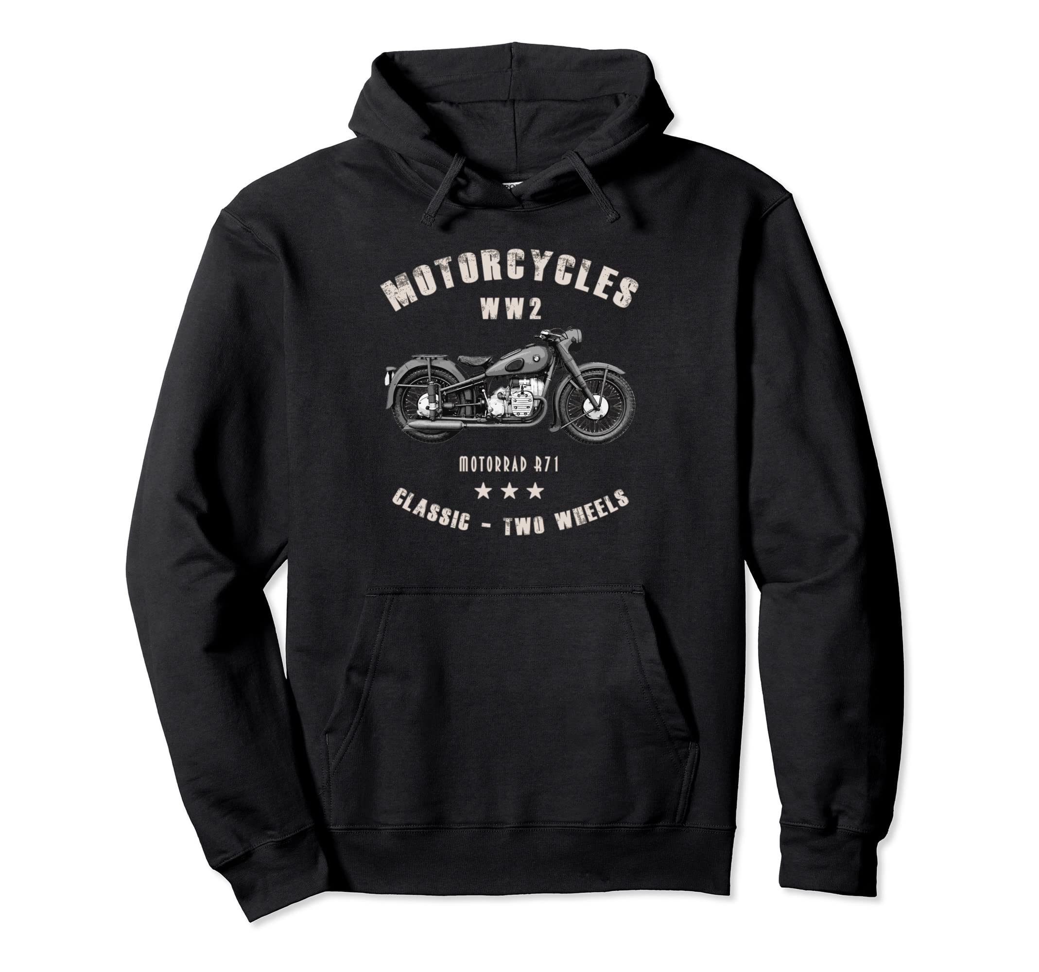Motorcycle R71 Motorcycle Ww2 Hoodie - Custom Art Print Unisex - T-Shirt, Sweatshirt, Hoodie