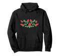 Rose Decorative Tattoo Floral Hoodie - Aesthetic Graphic Men Women - T-Shirt, Sweatshirt, Hoodie