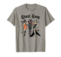 Ghoul Gang Pin Up Halloween Witches T-Shirt - Custom Art Print Men Women - T-Shirt, Sweatshirt, Hoodie