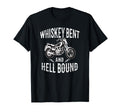 Whiskey Bent And Hell Bound T-Shirt - Aesthetic Graphic Men Women - T-Shirt, Sweatshirt, Hoodie