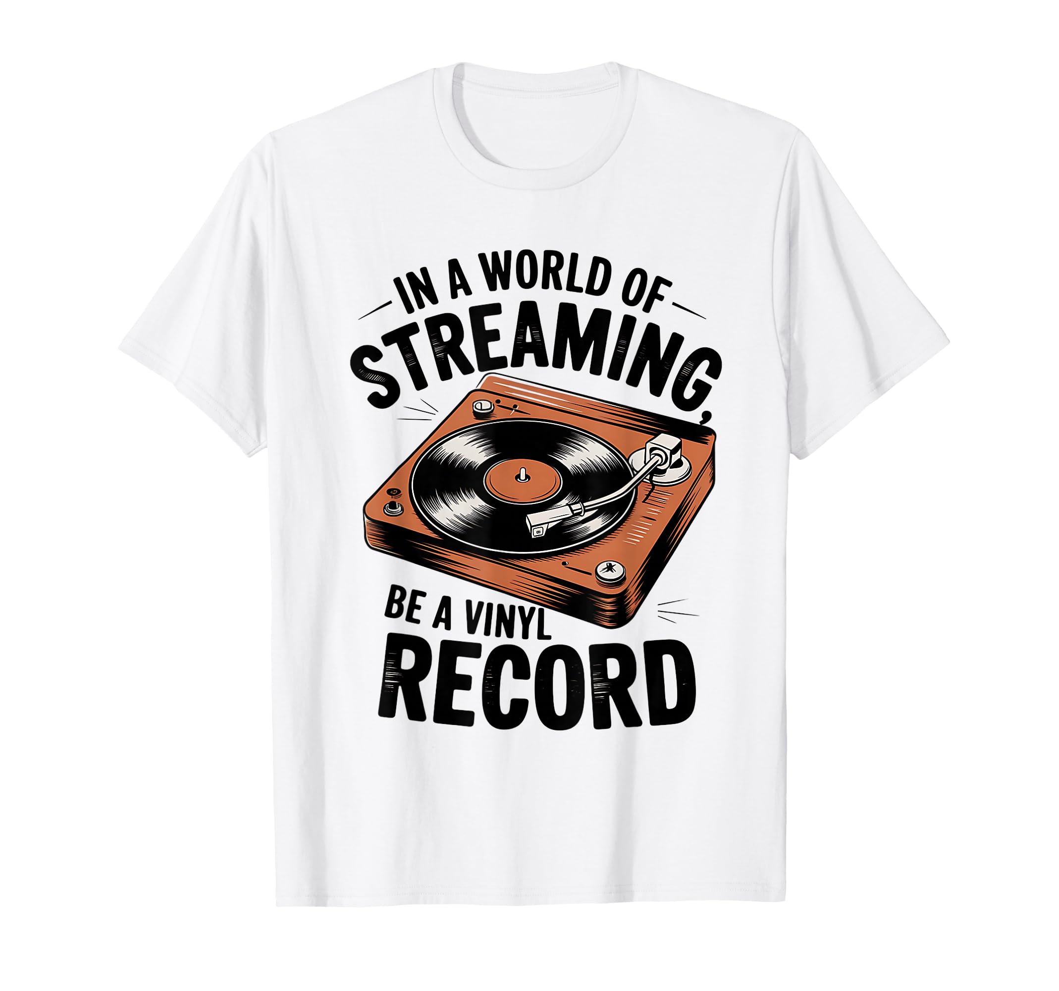 Vinyl Record Player Lover Funny Music Lp T-Shirt - Unique Graphic Unisex - T-Shirt, Sweatshirt, Hoodie