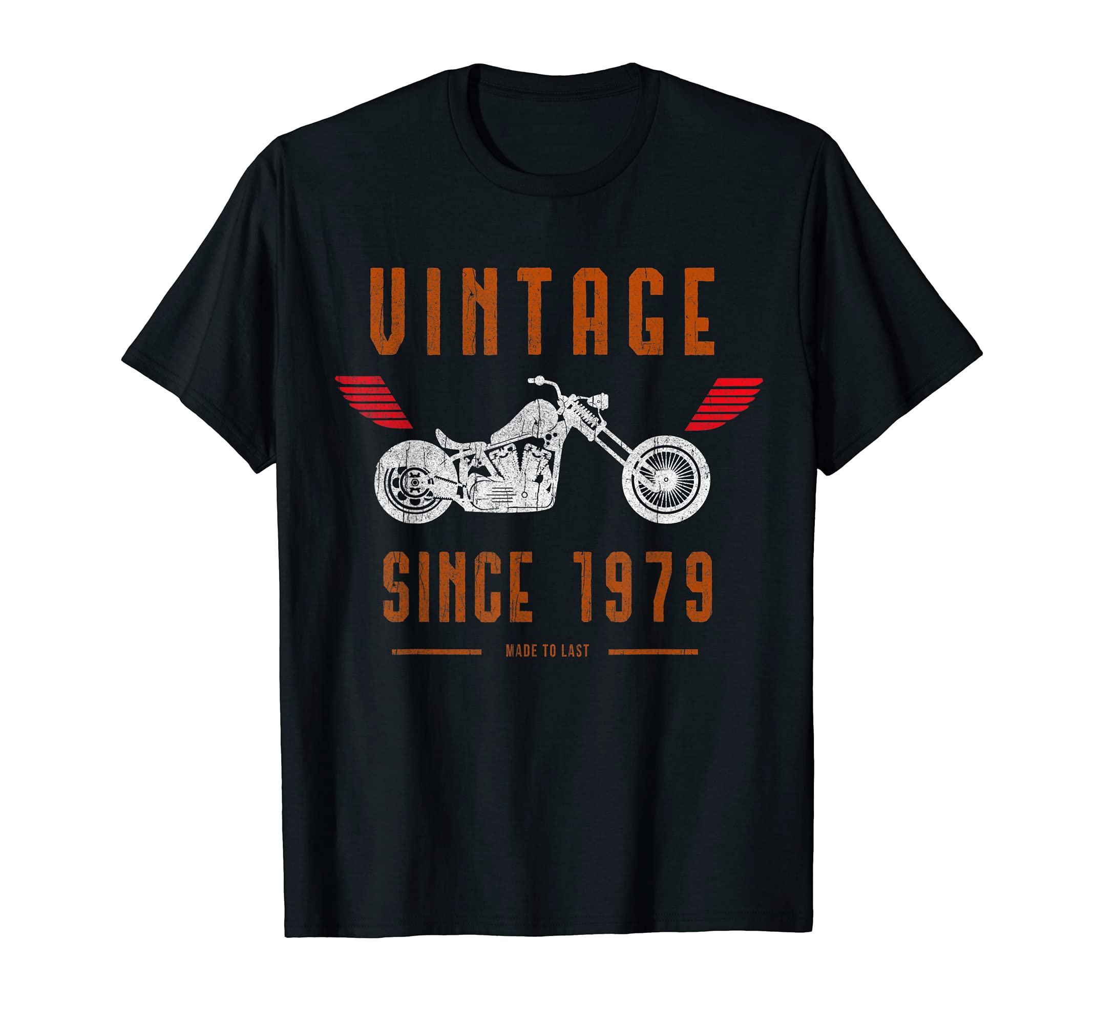 Since 1979 Motorcycle Bike T-Shirt - Aesthetic Graphic Men Women - T-Shirt, Sweatshirt, Hoodie