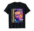 Kitakyushu City 80S Synthwave Ramen Bowl T-Shirt - Custom Art Print Unisex - T-Shirt, Sweatshirt, Hoodie