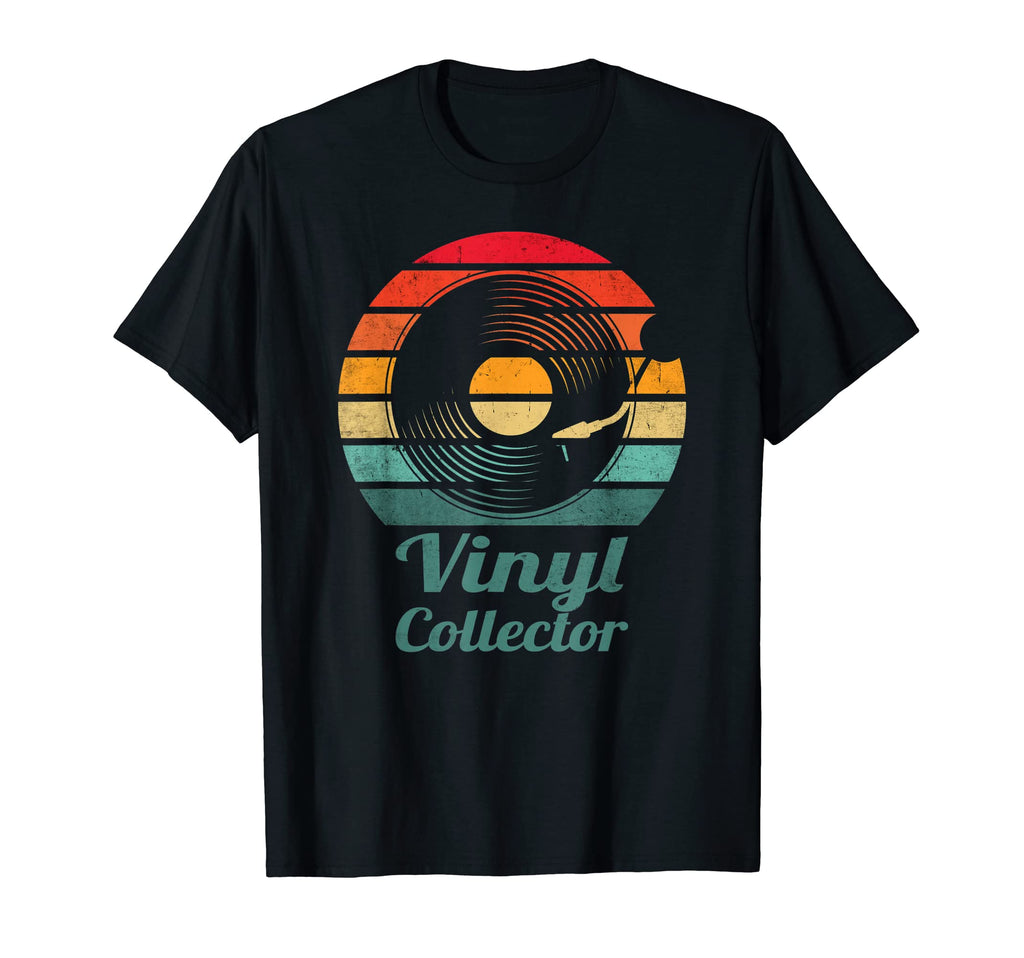 Vinyl Collector Record Oldschool T-Shirt - Novelty Apparel for Adults - T-Shirt, Sweatshirt, Hoodie