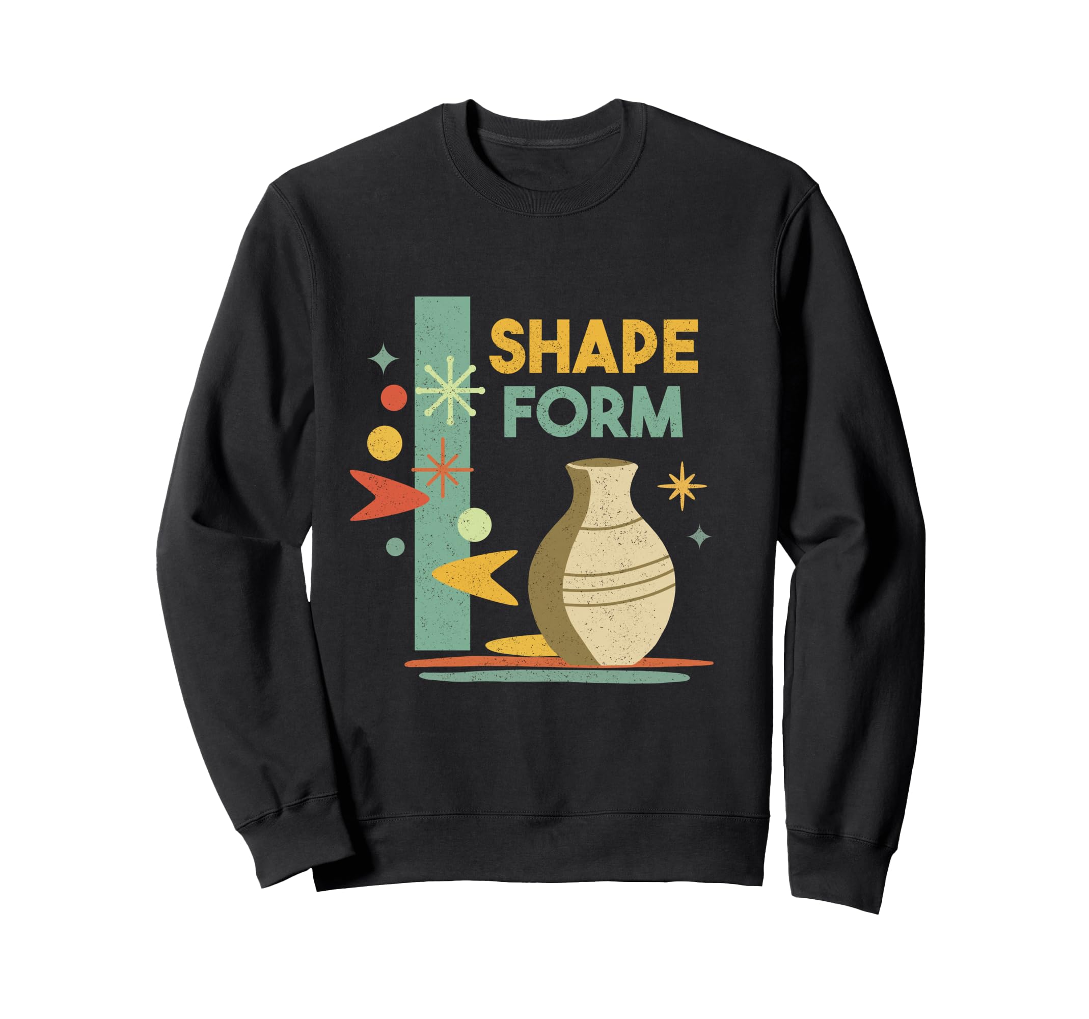 Shape Form Pottery Maker Sweatshirt - Graphic Print Unisex - T-Shirt, Sweatshirt, Hoodie