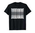 Funny Anxiety Overthinking 3D Typography T-Shirt - Graphic Print Unisex - T-Shirt, Sweatshirt, Hoodie