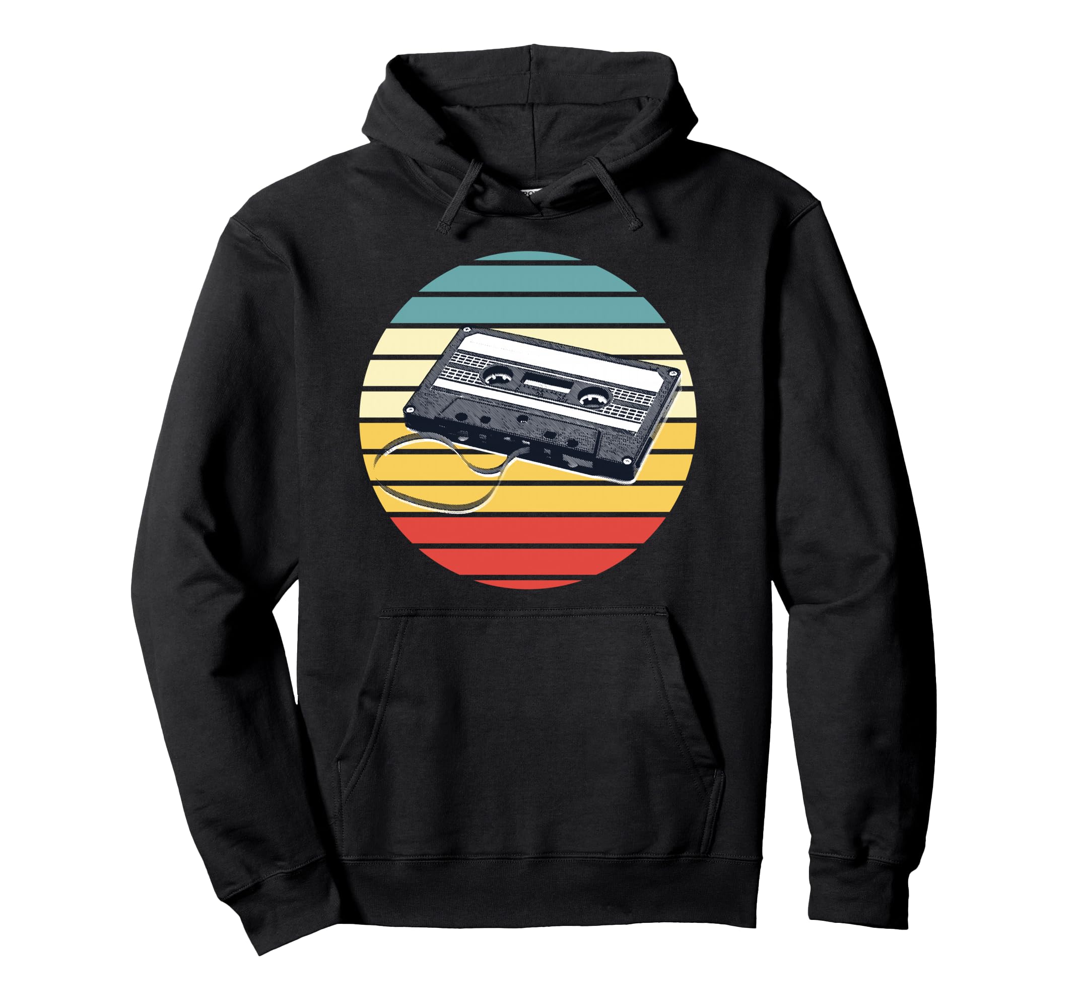 Cassette Tape Sunset Mixtape Hoodie - Streetwear Style Men Women - T-Shirt, Sweatshirt, Hoodie