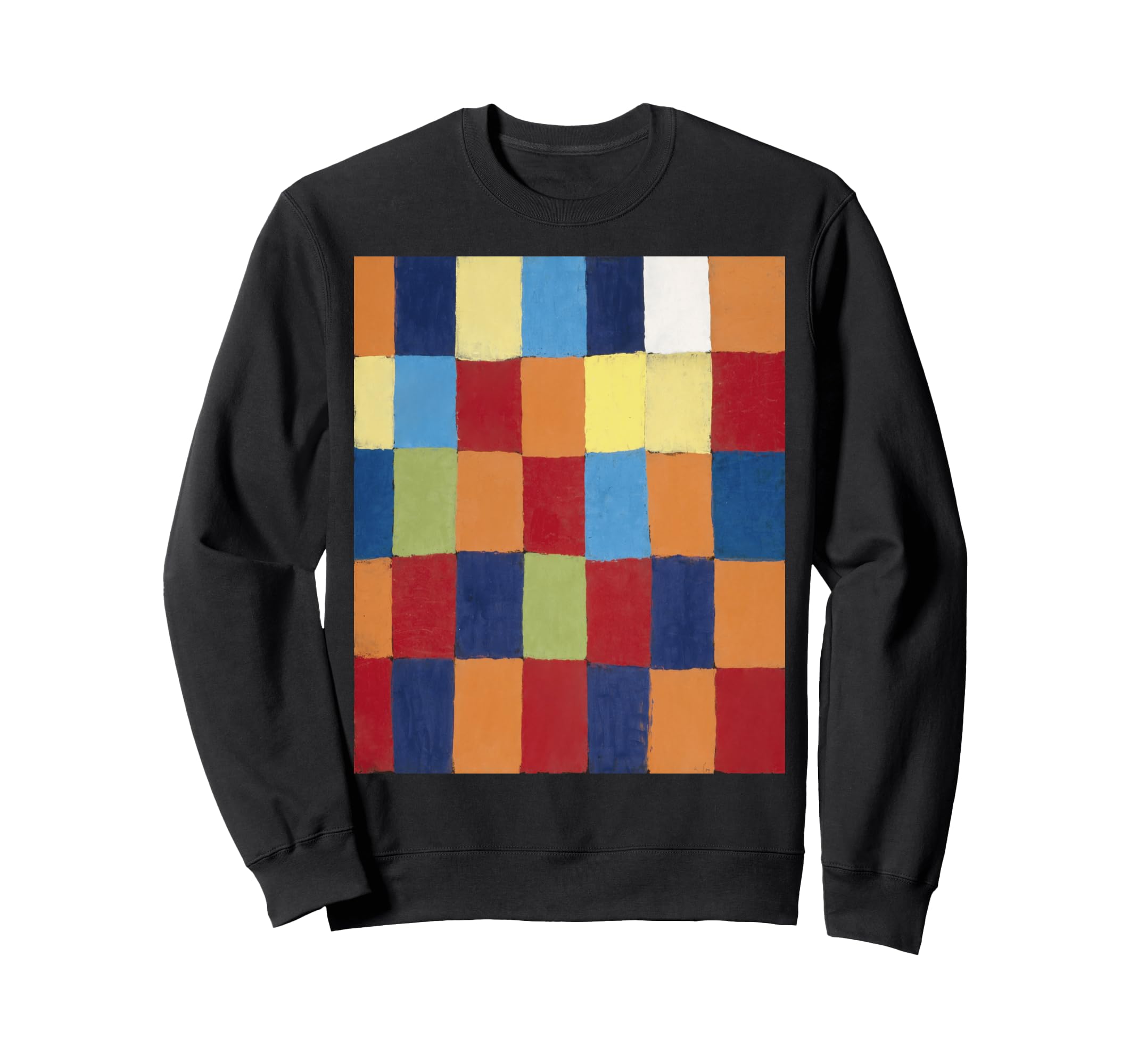 Abstract Art Color Block Sweatshirt - Unique Graphic for Adults - T-Shirt, Sweatshirt, Hoodie