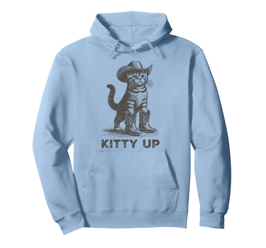 Kitty Up Country Music Lover Funny Hoodie - Aesthetic Graphic for Adults - T-Shirt, Sweatshirt, Hoodie