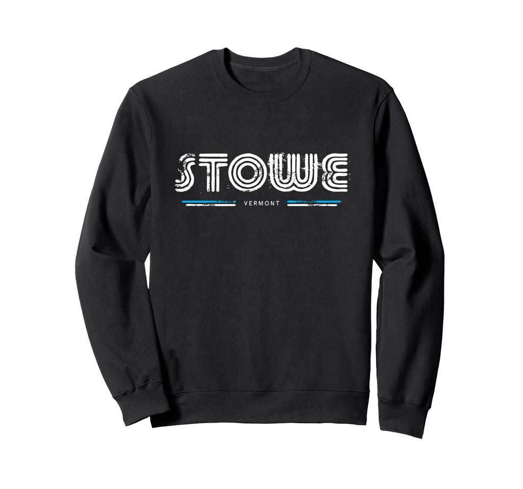 Stowe Vermont Vt 70S 80S Type Sweatshirt - Trendy Graphic for Adults - T-Shirt, Sweatshirt, Hoodie