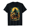 Big Foot Riding Bike Bigfoot Motorcycle T-Shirt - Trendy Graphic Men Women - T-Shirt, Sweatshirt, Hoodie